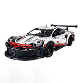 Nabi 1631Pcs Building Block Kit Set Toy 911 Porsche Race RSR Car Model - XUJM001